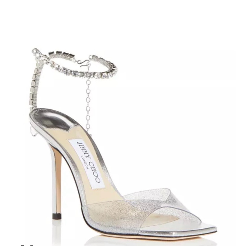 Jimmy Choo
Women's Saeda 100 Embellished High Heel Sandals